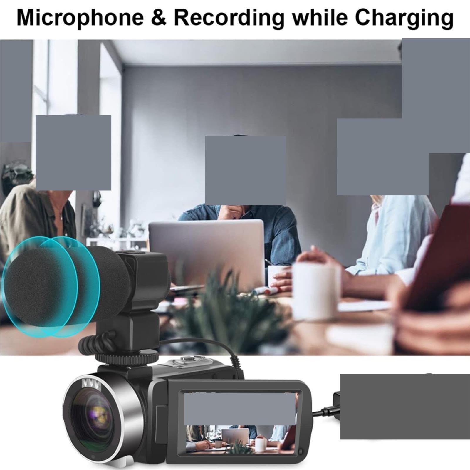 Kamera Wideo 4K HD WiFi 48 MP 3,0-calowe Aparaty Cyfrowe 16x