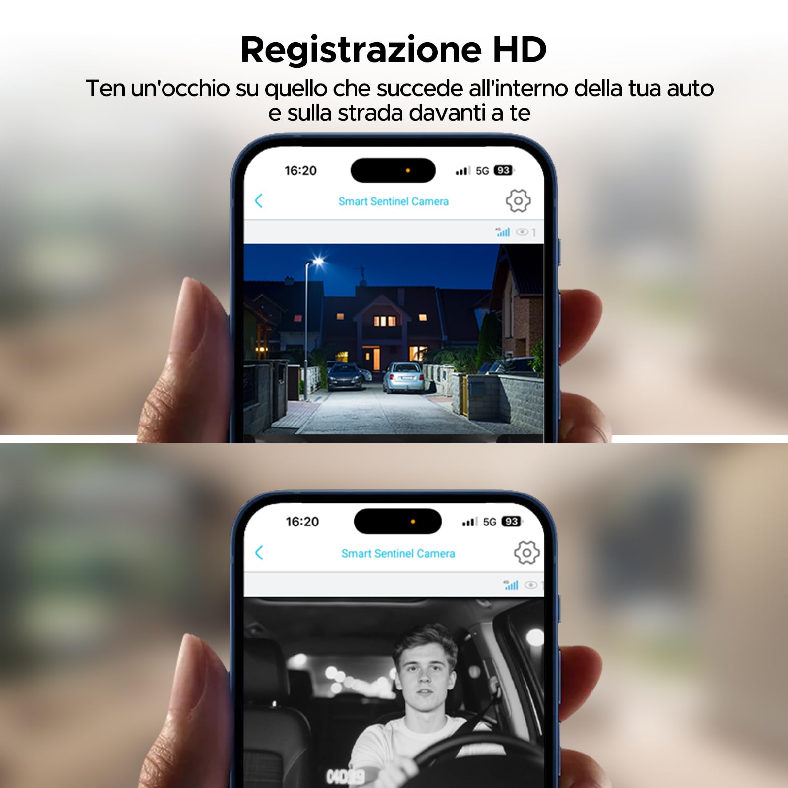 LAMTTO 4G LTE Cellulare Telecamera di Sicurezza per Auto Anti-Furto,GPS,Allerte Istantanei via Storage Cloud,Visualizzazione Live Remota,Telecamera per Flotte & Famiglie