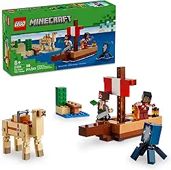 LEGO Minecraft A Viagem do Barco Pirata 21259