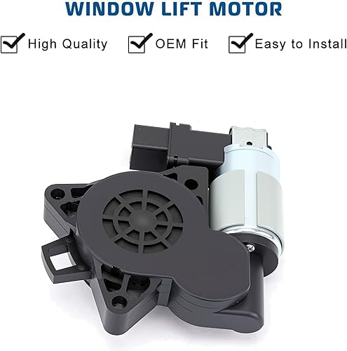 Vista 2 de Reemplazo del motor de elevación de ventana eléctrica compatible con Mazda 3, Mazda 5, Mazda 6, Mazda CX-7, Mazda CX-9, Mazda RX-8, repuesto #