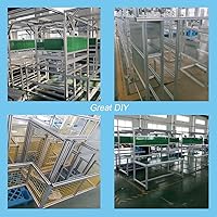 Vista 3 de 3030 T ranura de aluminio extrusión para piezas de impresora 3D y CNC DIY plata 1000mmX4