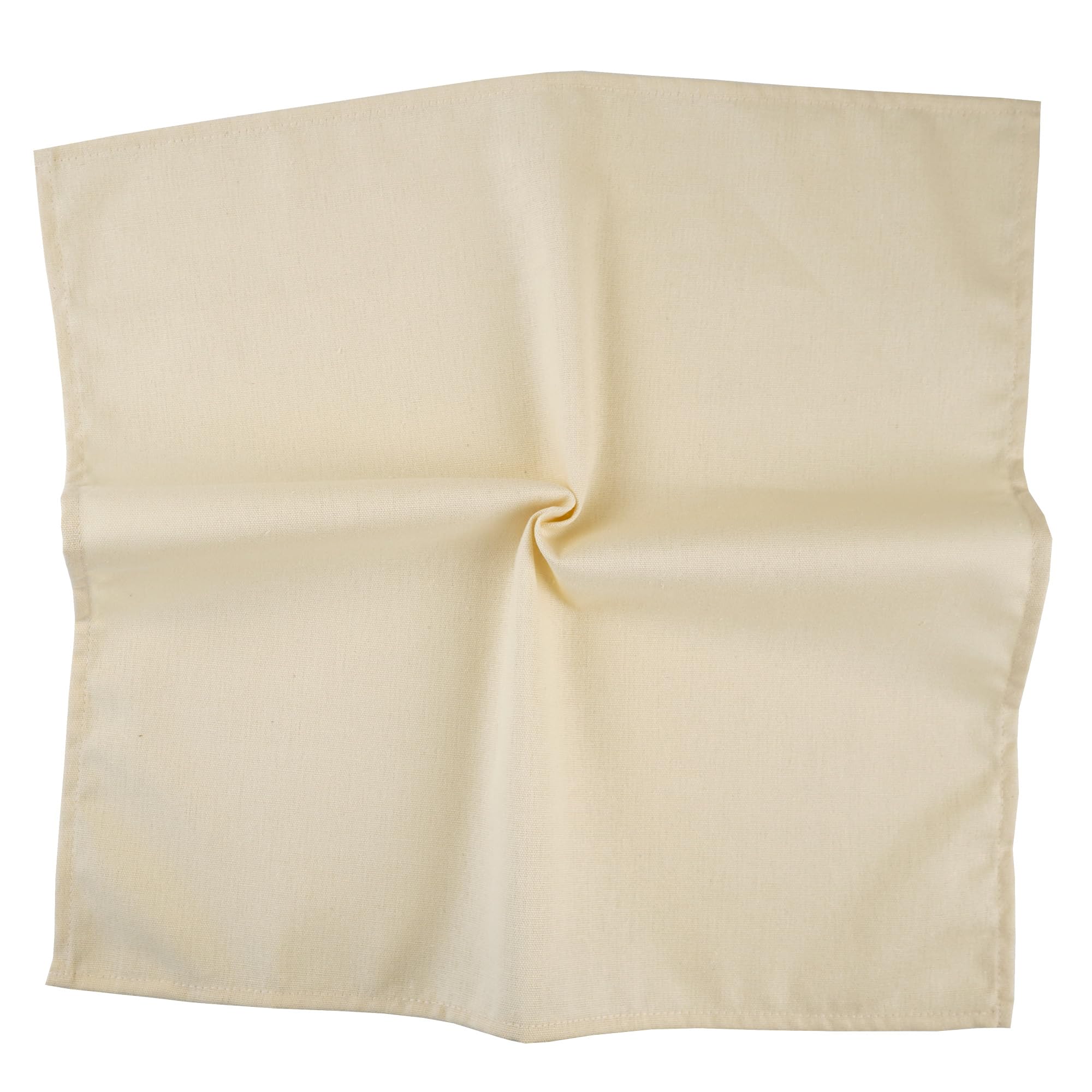 Set 12 Tovaglioli Di Stoffa In Cotone - 43x43cm, Colore Oliva, Per Tavola E Eventi - Foto 9