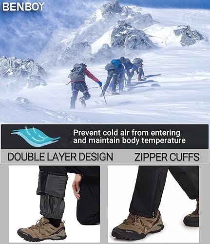 Miniatura 5 de BenBoy - Overoles para la nieve impermeables, resistentes al viento y aislantes para mujer pantalones para practicar esquí y snowboard ideales para