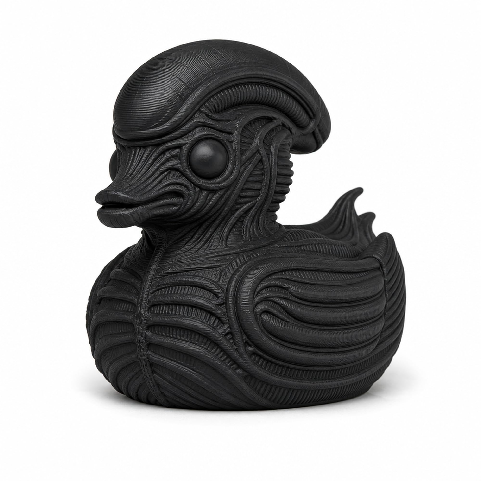 splash n color Sci-Fi Space Monster Duck Collectible Compatible with Jeep Ducking – Alien Creature Dashboard Decor | Cruise Duck Hiding Figure | Novelty Desk Gift | Cosmic Display Accent