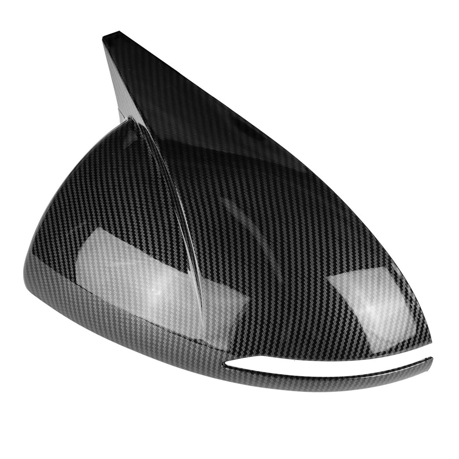 Specchietto retrovisore dell'automobile Per Hyundai Per Sonata DN8 2020-2022 Look Car Specchietto retrovisore Copertura Coperchio Laterale Custodia Addon(Glossy Black)