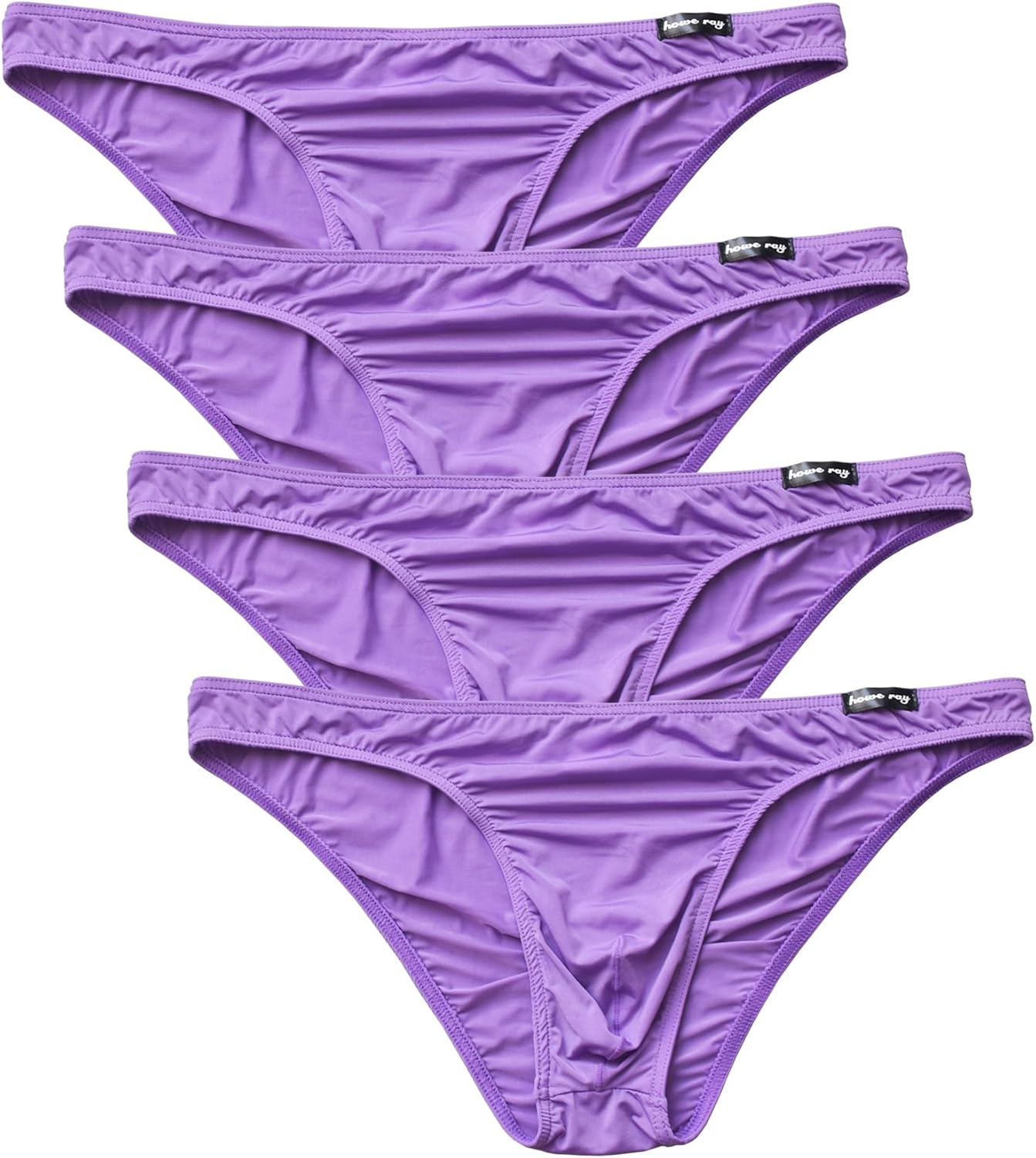 WINDAY Men Briefs Breathable Ice Silk Triangle Bikinis and Briefs D318