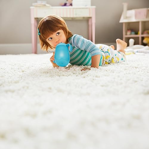 Miniatura 6 de Munchkin Simple Clean Trainer - Vaso para beber con asas, más de 6 meses, 7 onzas, azulverde