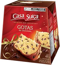 Casa Suíça Panetones Casa Suiça Gotas 400G