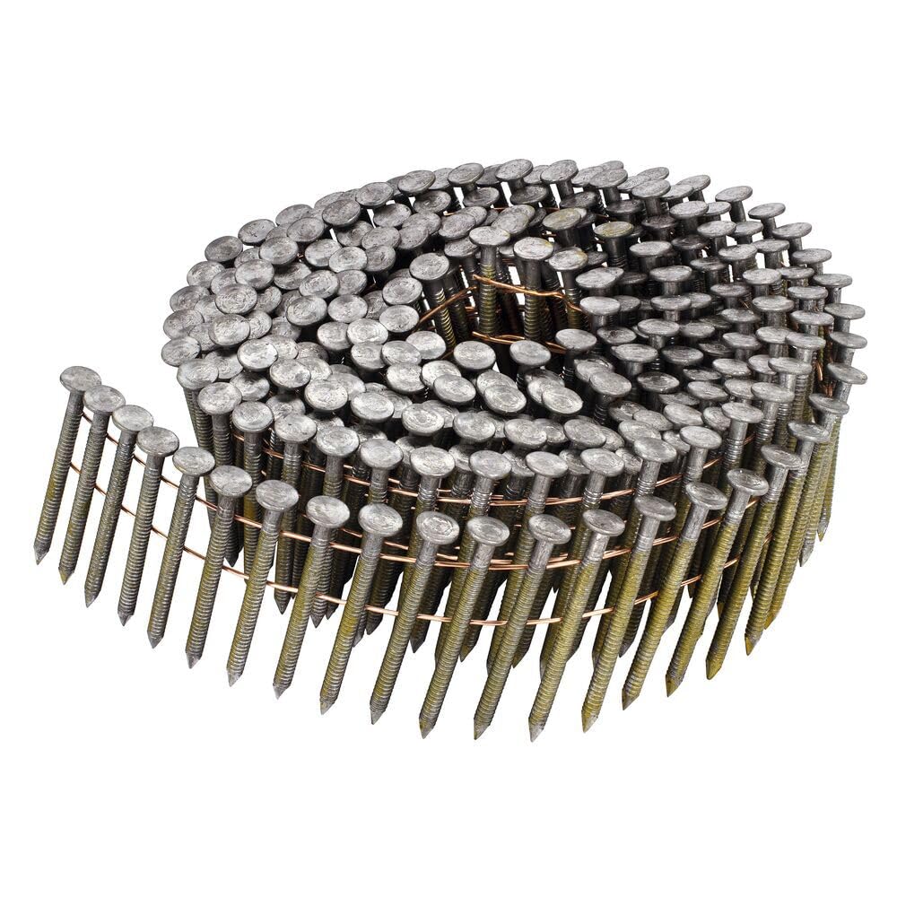 DeWalt, CHIODI IN BOBINA SERIE F Testa tonda, Angolazione 15° RING NON RIVESTITO Diametro 2,5mm Lunghezza 50mm, Utensili Compatibili DPN75C, XJ, DPN90C, XJ , Confezione 9900 pezzi