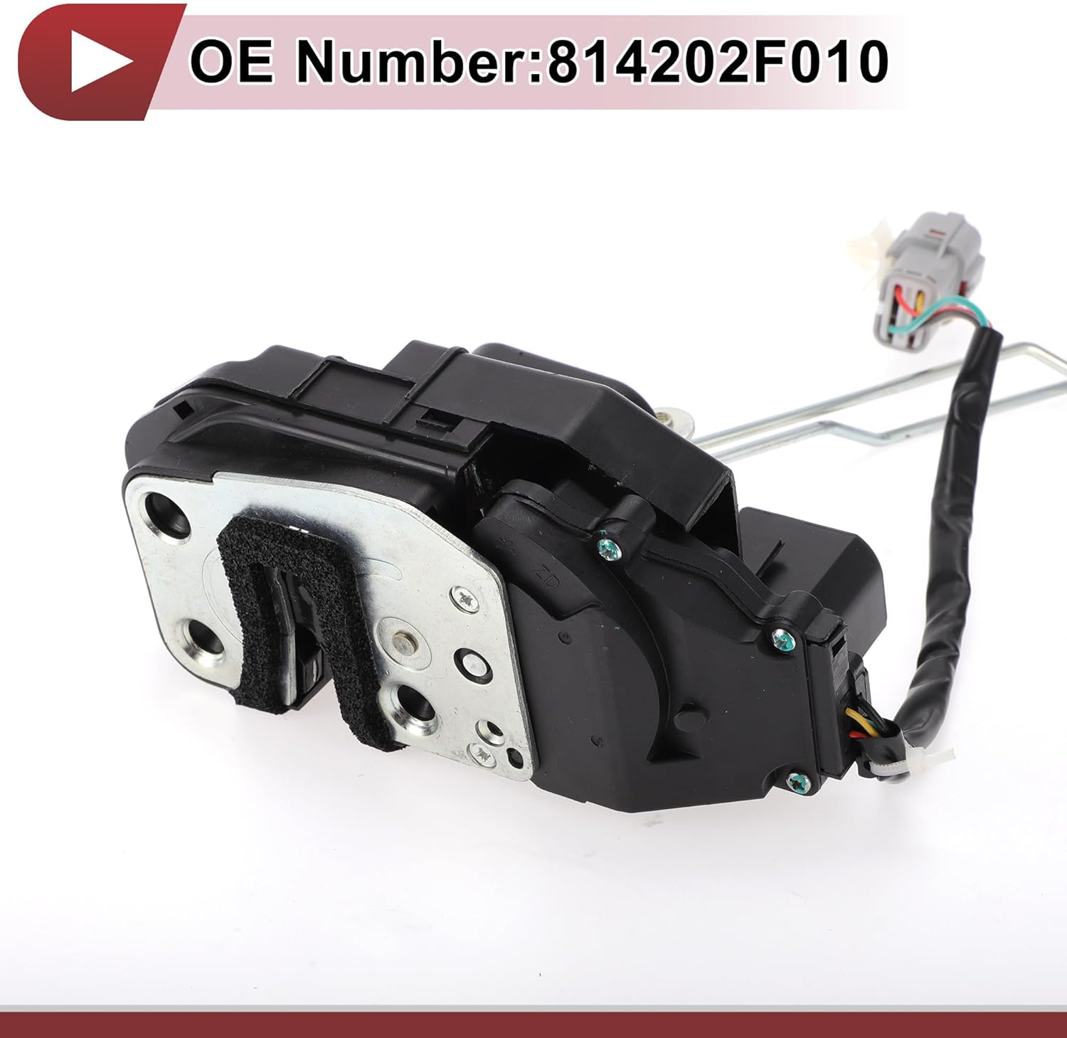 Power Door Lock Actuator Motor for Kia Spectra 2005-2006 for Kia Spectra5 2005-2006 Rear Right Passenger Side Door Latch Actuator Assembly with Cable No.814202F010