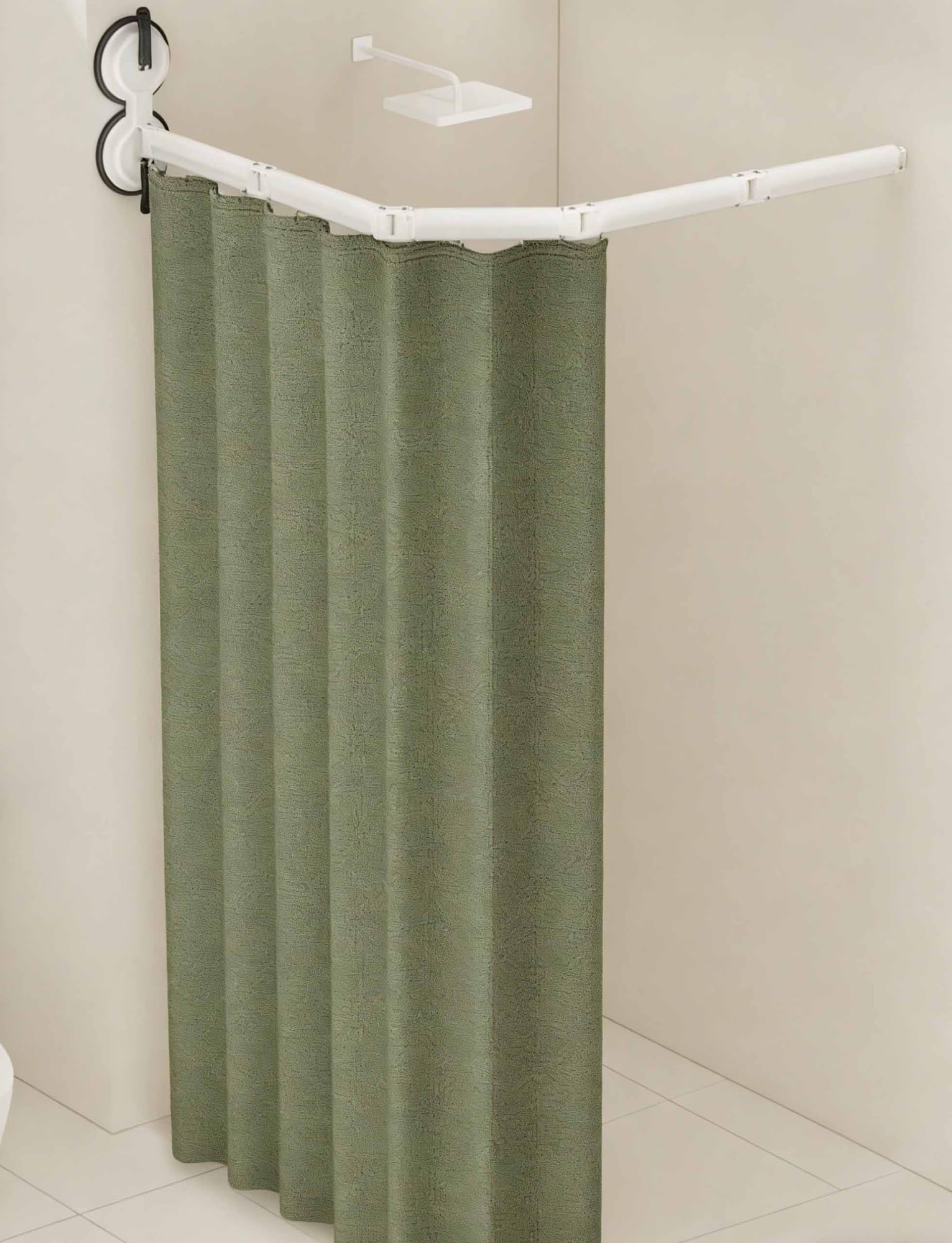 GLDYTVF Foldable Wall Mounted Towel Rack with Dual Hooks Durable and Space Saving for Bathroom and RV Use Ideal for Organizing Towels and Accessories