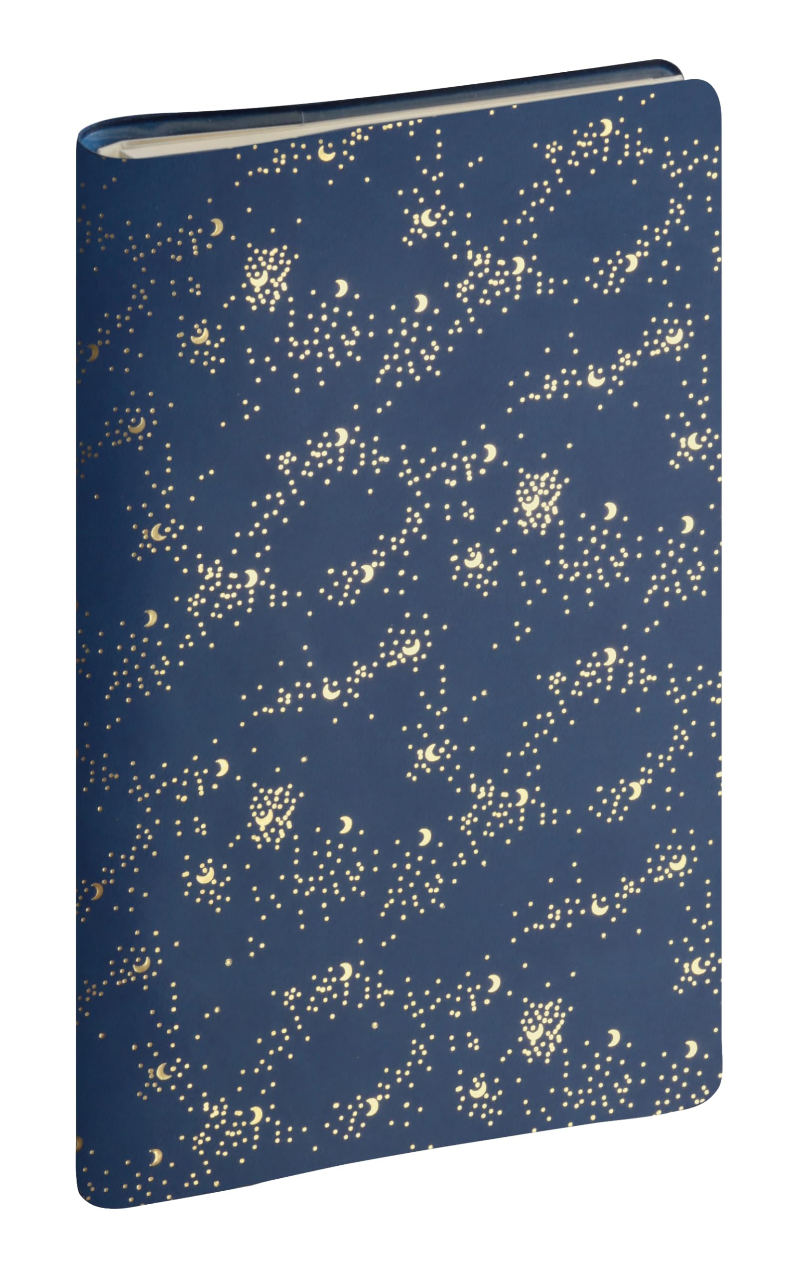 Exacompta - 166272E - Pocket Diary SAD 16S Meline - 9 x 16 cm - Week to View 16 Months - September 2023 to December 2024 - Colour Blue Confetti Silver