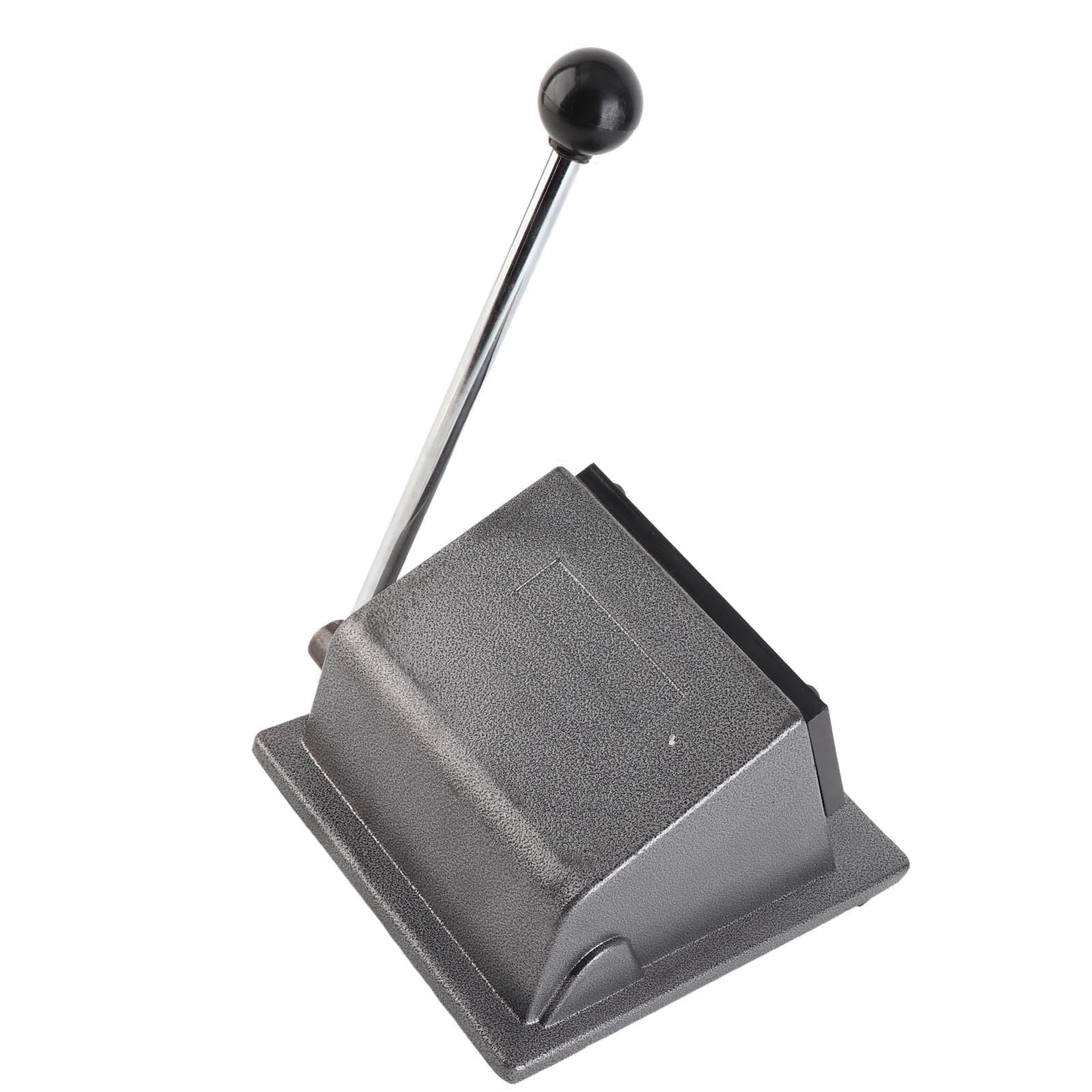 Generic Herramienta Perforadora de Insignia Redonda, Cortador de Acero Inoxidable Duradero para Manualidades, Tarjetas y Fotos de PVC (32mm)