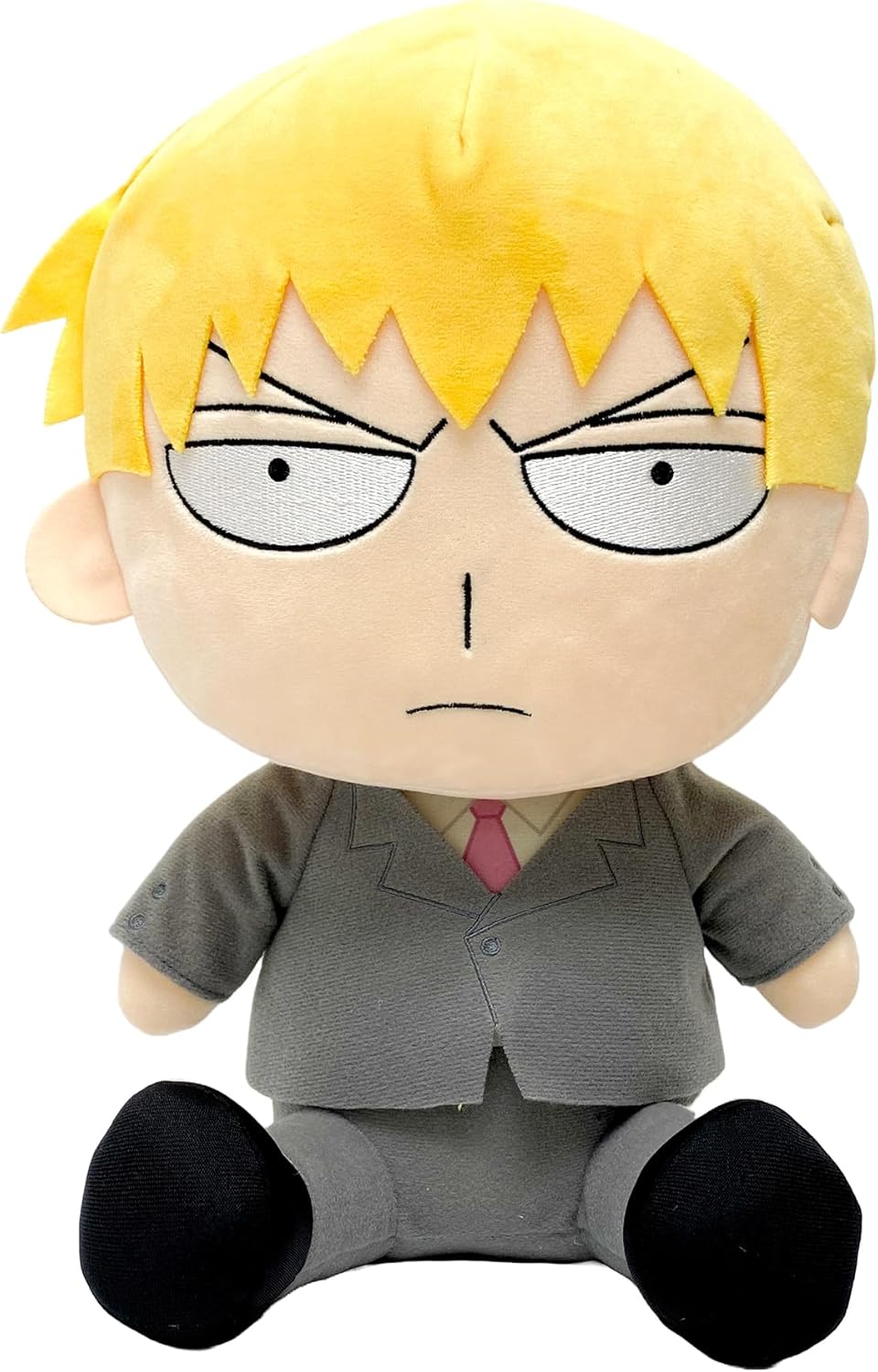 Great Eastern Entertainment Mob Psycho 100 S2 - Arataka Reigen Sitting Pose Plush 12" H