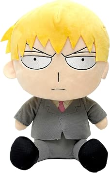 Great Eastern Entertainment Mob Psycho 100 S2 - Arataka Reigen Sitting Pose Plush 12" H