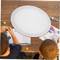 Vista 5 de 2 tableros ovalados de lona para pintar de algodón imprimado panel de lienzo ácido tableros de artista para profesionales, pintores de pasatiempos