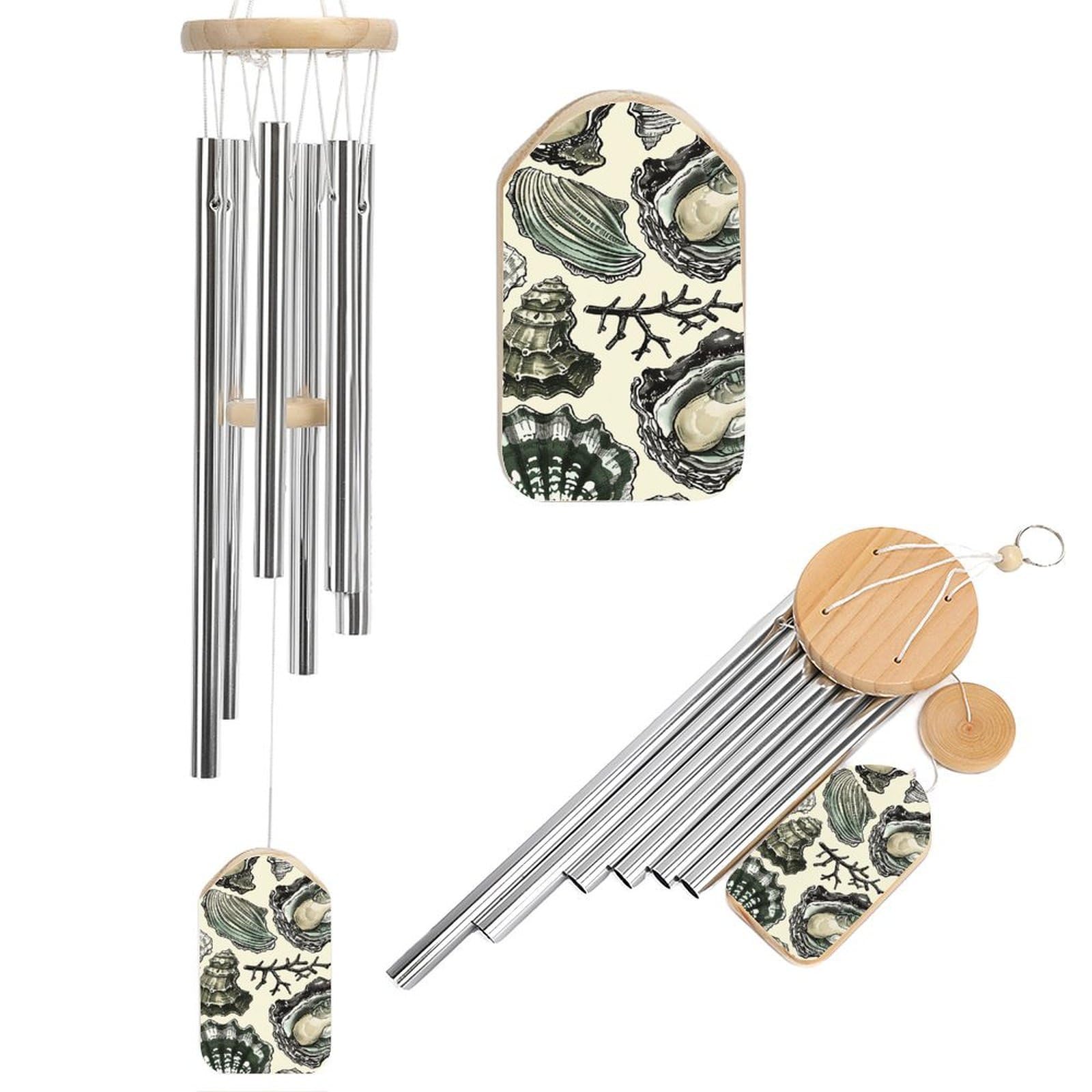 Carillon commémoratif en coquillages, cadeau de deuil et sympathie unique