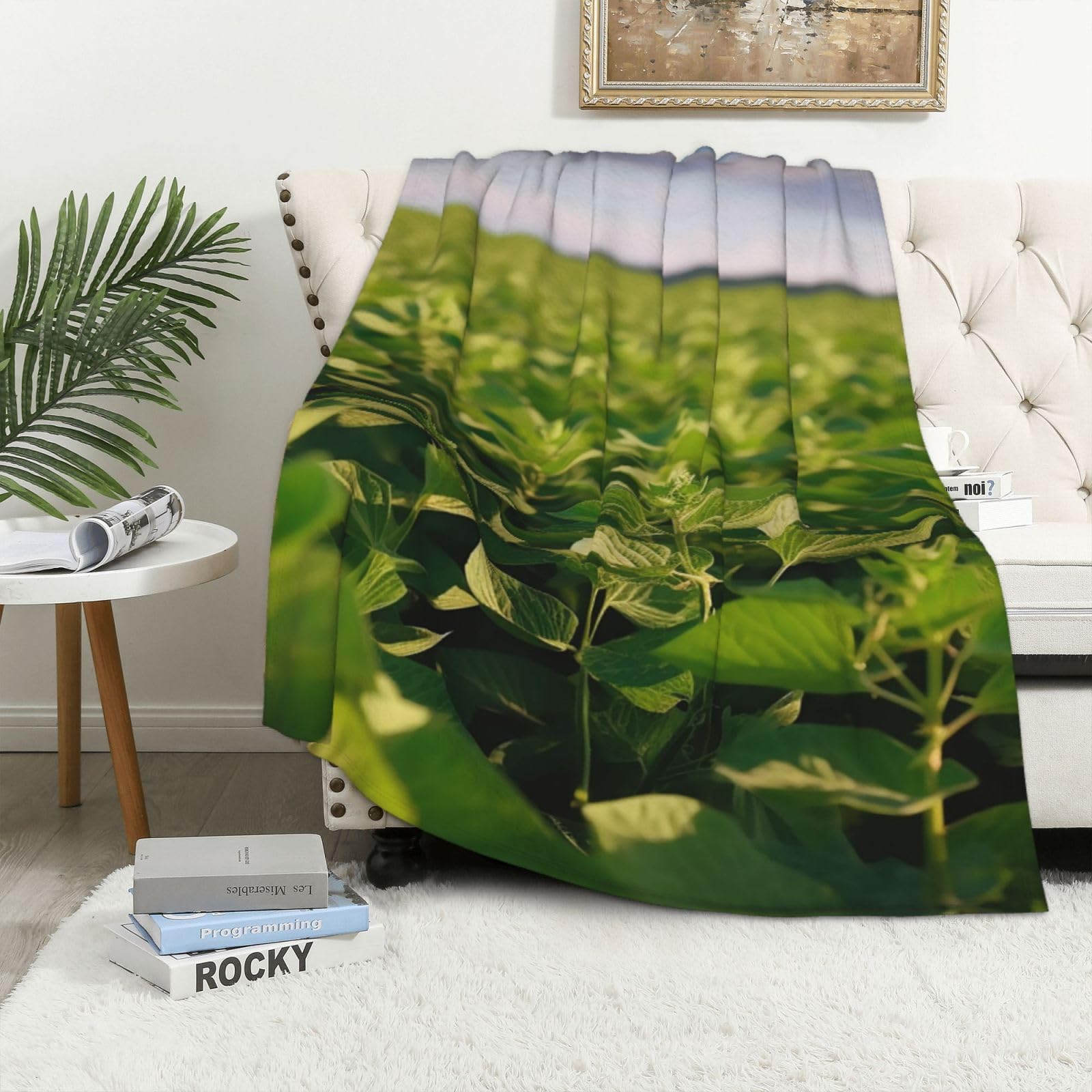 Couverture polaire en flanelle légère, plaid chaud réversible jeté de canapé et lit