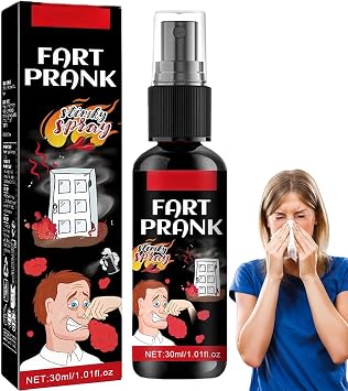 Fart Spray Extra Strong Prank Kit - Ultra-Potent Stink Liquid for Hilarious Gags, Practical Jokes & Prank Gifts - 30ml Bottle for Adults & Parties, 1PCS