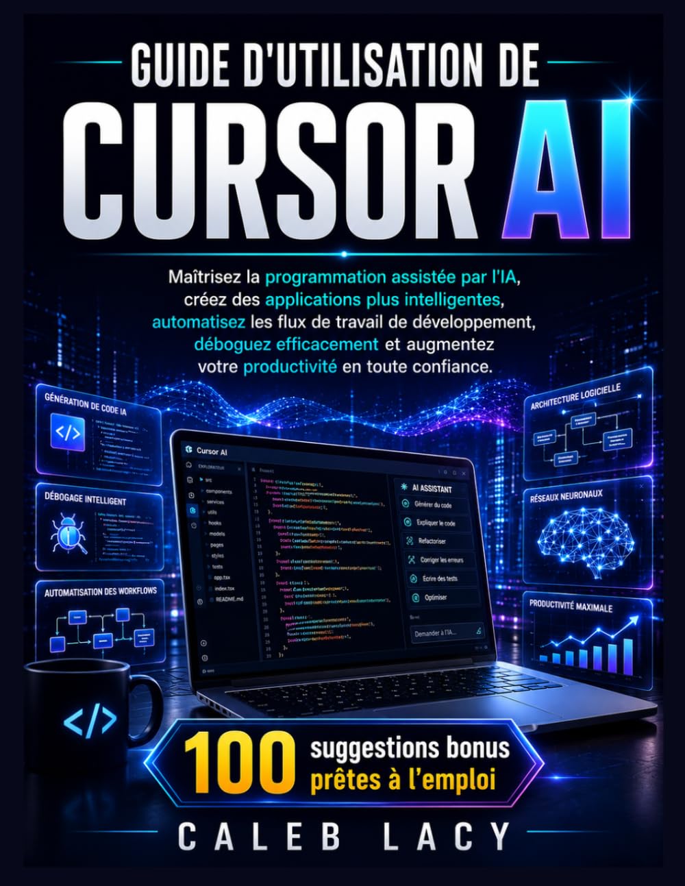 Guide d'utilisation de Cursor AI: Maîtrisez la programmation assistée par l'IA, créez des applications plus intelligentes, automatisez les flux de ... votre productivité en toute confiance.