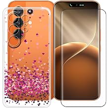 for Tecno Camon 50 Ultra Case with 1 x Tempered Glass Screen Protector, Soft TPU Shockproof X Anti-Scratch Ultra Thin Clear Phone Cover for Tecno Camon 50 Ultra 6.78" - WM85