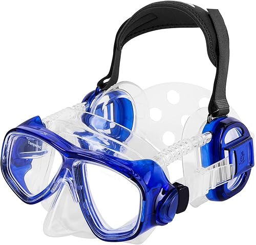 Miniatura 7 de IST ProEar - Máscara de buceo con cubiertas herméticas para las orejas