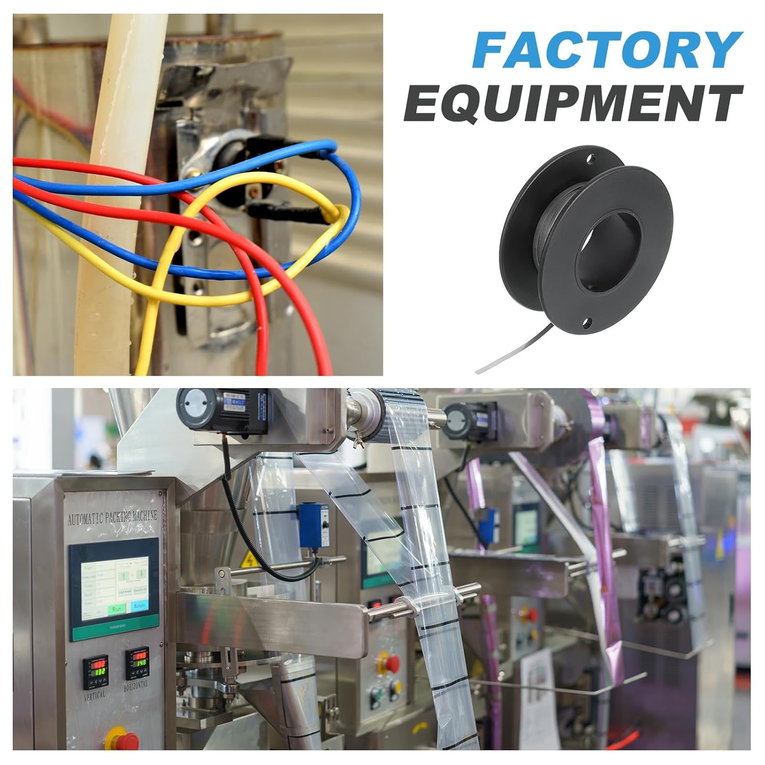 Generic Nichrome Flat Heater Wire 16ft(5m) x0.15mmx2mm High Temp Wire for Heating Elements, DIY Crafts, Black and Silver