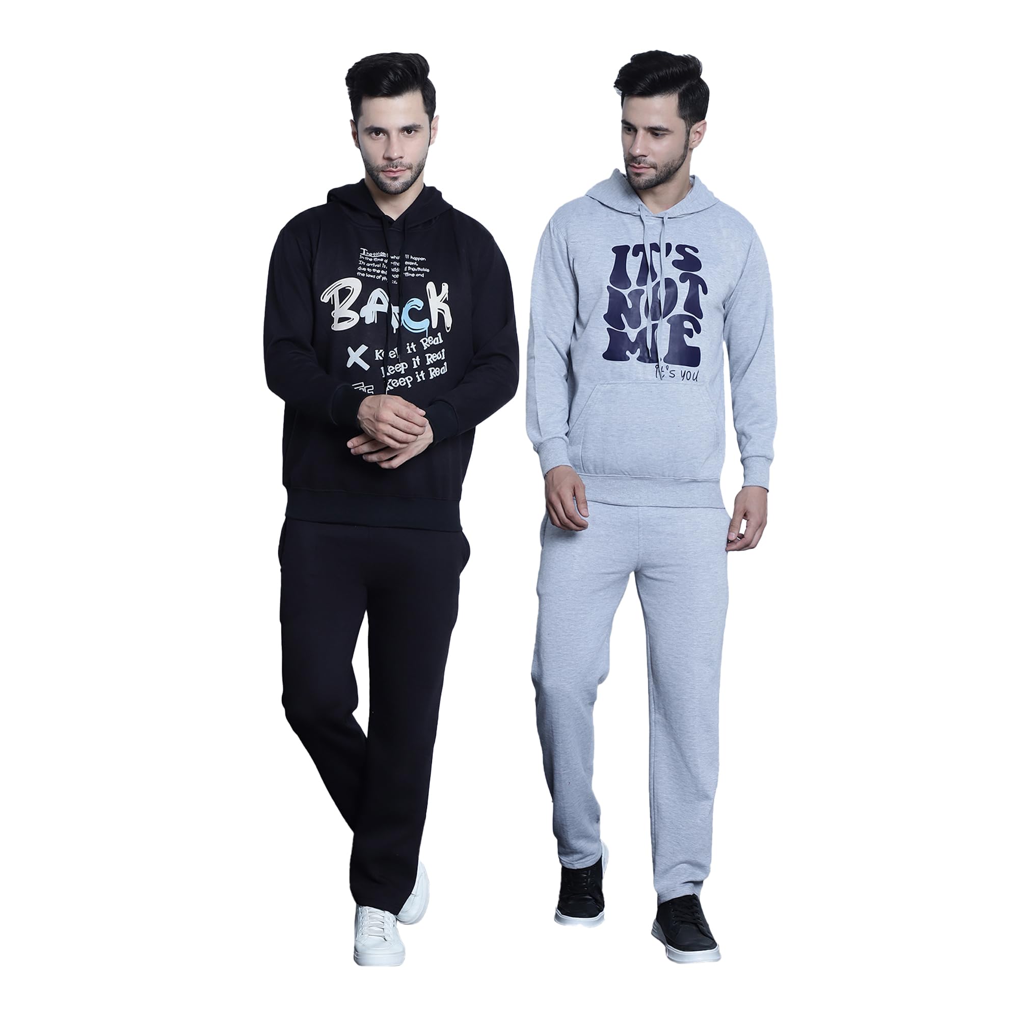 mack jonney Printed Round Neck Cotton Fleece Track Suit for Men (Pack of 2)(Kangaroo Pockets)-MACK51565-picture-21
