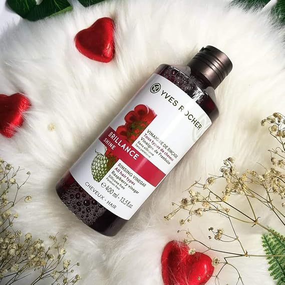 Yves Rocher Brillance shine Rinsing Vinegar Enhances hair's natural shine, 400 ml./13.5 fl.oz.