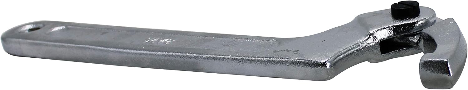 HFS(R C Spanner Tool Adjustable Hook Wrench Chrome Vanadium (1''-1/4"-3"(32-76mm))