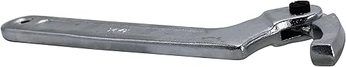Miniatura 4 de HFS (Herramienta de llave R C, llave de gancho ajustable, cromo vanadio (1''-14"-3"(32-76mm))