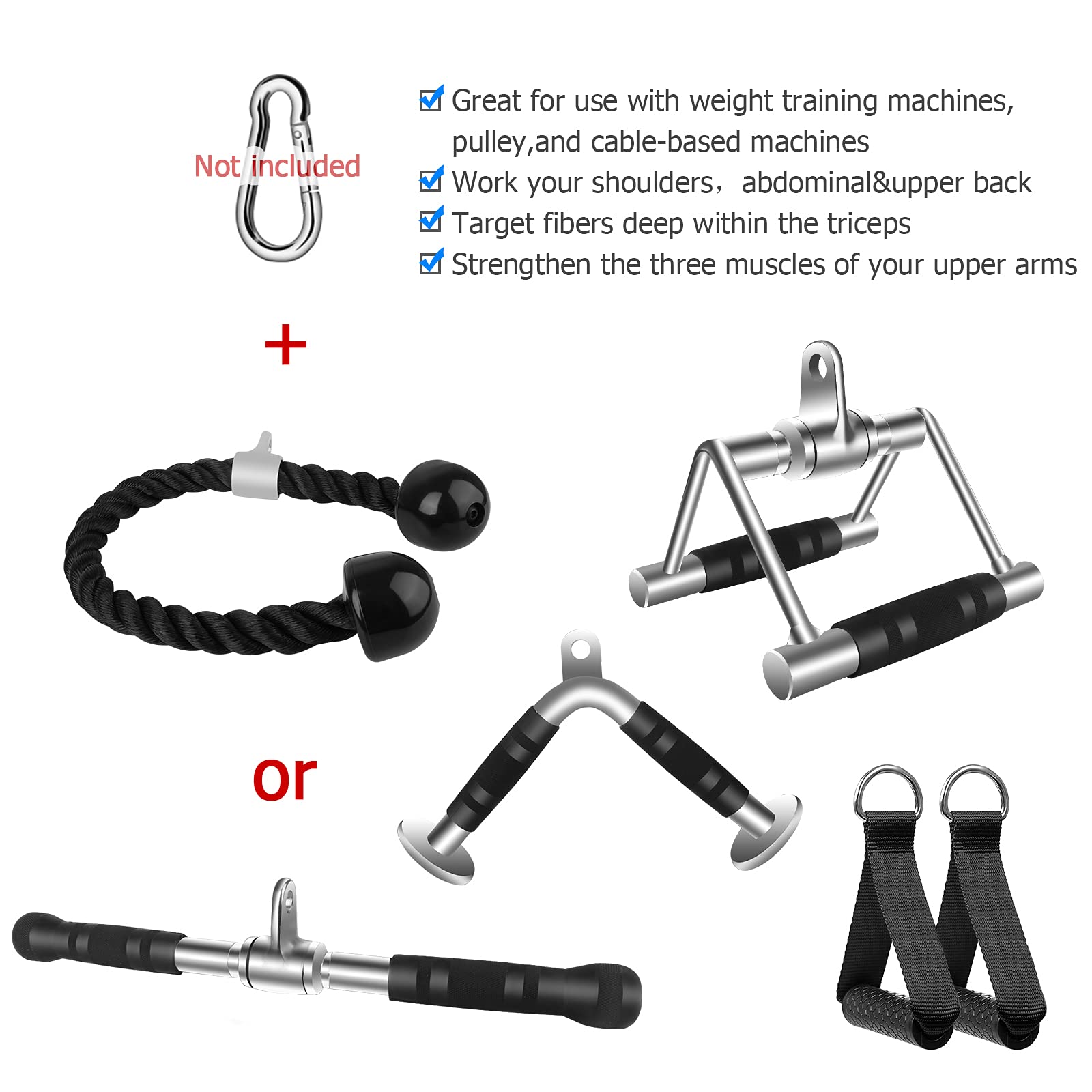 Buy Gyermek Triceps Pull Down Attachment Combo LAT Pulldown Attachment