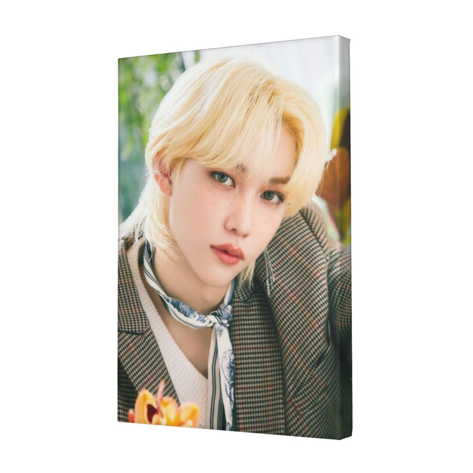 Stray Kids スキズ フィリックス 額縁 ポスター Amazon.co.jp: ファッション フレームレス装飾画 Stray Kids