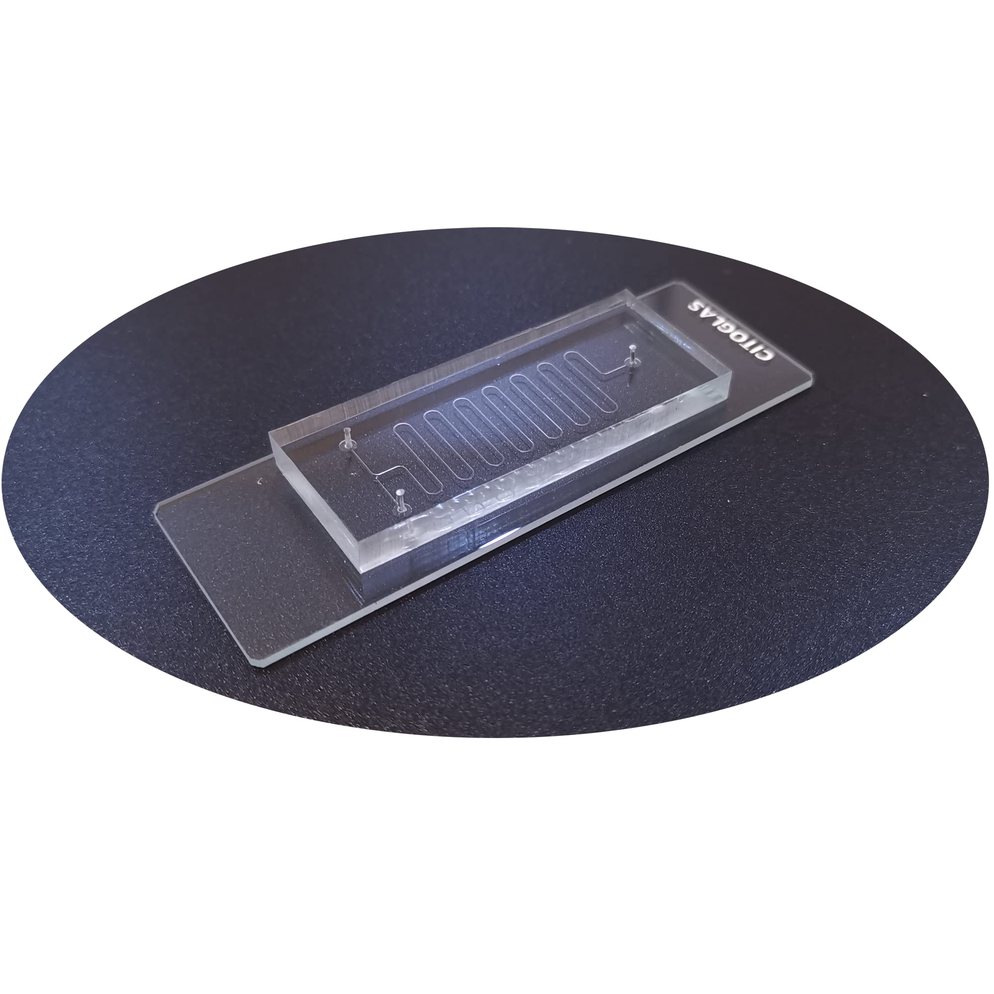 PDMS-Mikrofluidik-Chip – 100 µm Kanaltiefe for Flüssigkeitskontrollsysteme | Gemischter BioChip for den Laborgebrauch 1 Stück