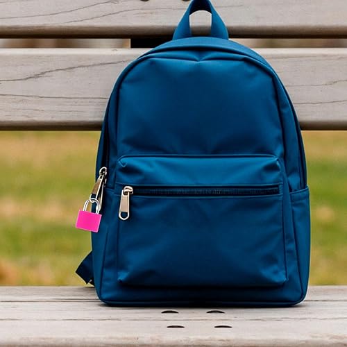 Miniatura 7 de 24 cerraduras pequeñas multicolor para equipaje con llaves, mini cerradura de casillero, cerraduras de metal para maleta, candado con llave de cobre