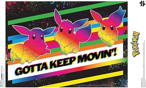 Miniatura 5 de Buffalo Games - Pokemon- Gotta Keep Movin' - Rompecabezas de 300 piezas para adultos - Rompecabezas desafiante perfecto para noches de juego - El