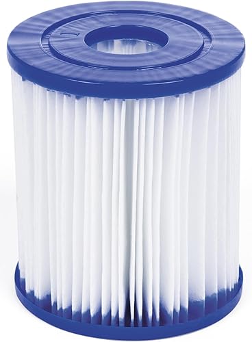 Vista 67 de Bestway 56631E-BW - Juego de piscina de verano con marco ovalado de acero eléctrico sobre el suelo, bomba de filtro y escalera de seguridad, 14 x 8