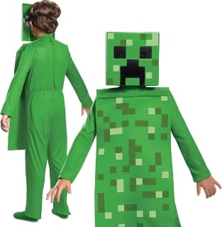 Minecraft Creeper Jumpsuit Classic Child Costume