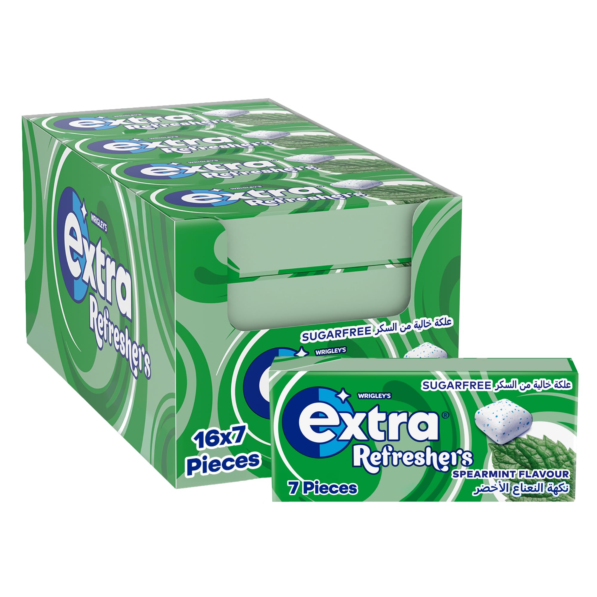 Sponsored Ad – Gum Refreshers Spearmint, Sugar Free Chewing Gum Pack of 16x 7 Pieces, Get Fresh on the Go, and Ready for Every Opportunity