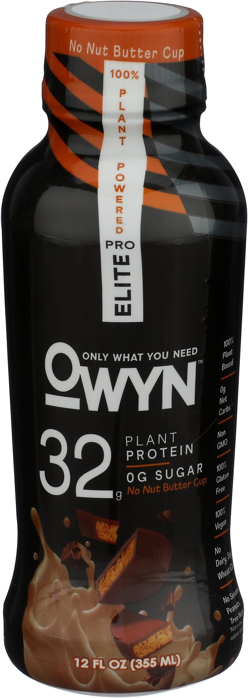 No Nut Butter Cup Pro Elite Plant Protein Shake, 12 FZ