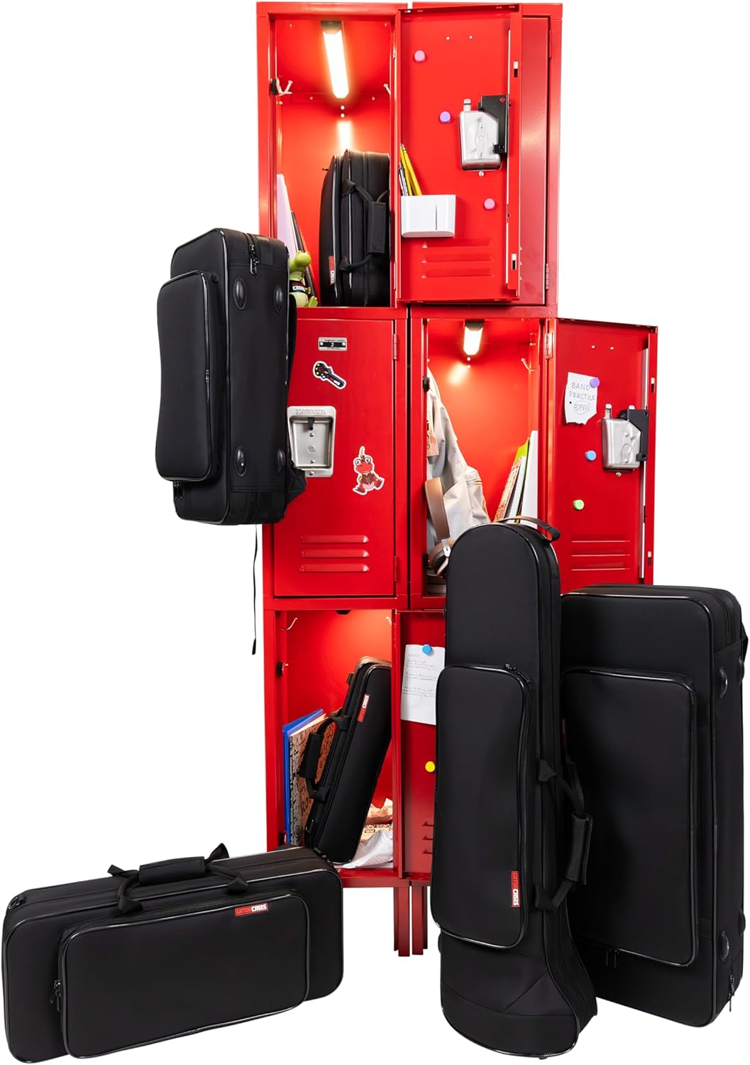 Gator Cases Largo Series Lightweight Beginner Case for B/C-Foot Flute; (GBB-FLUTE)