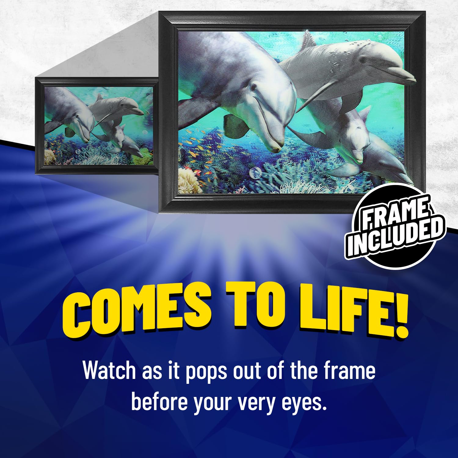 Amazon.co.jp: 3Dアート 額入り 12 x 16 Inch : DIY, Tools & Garden