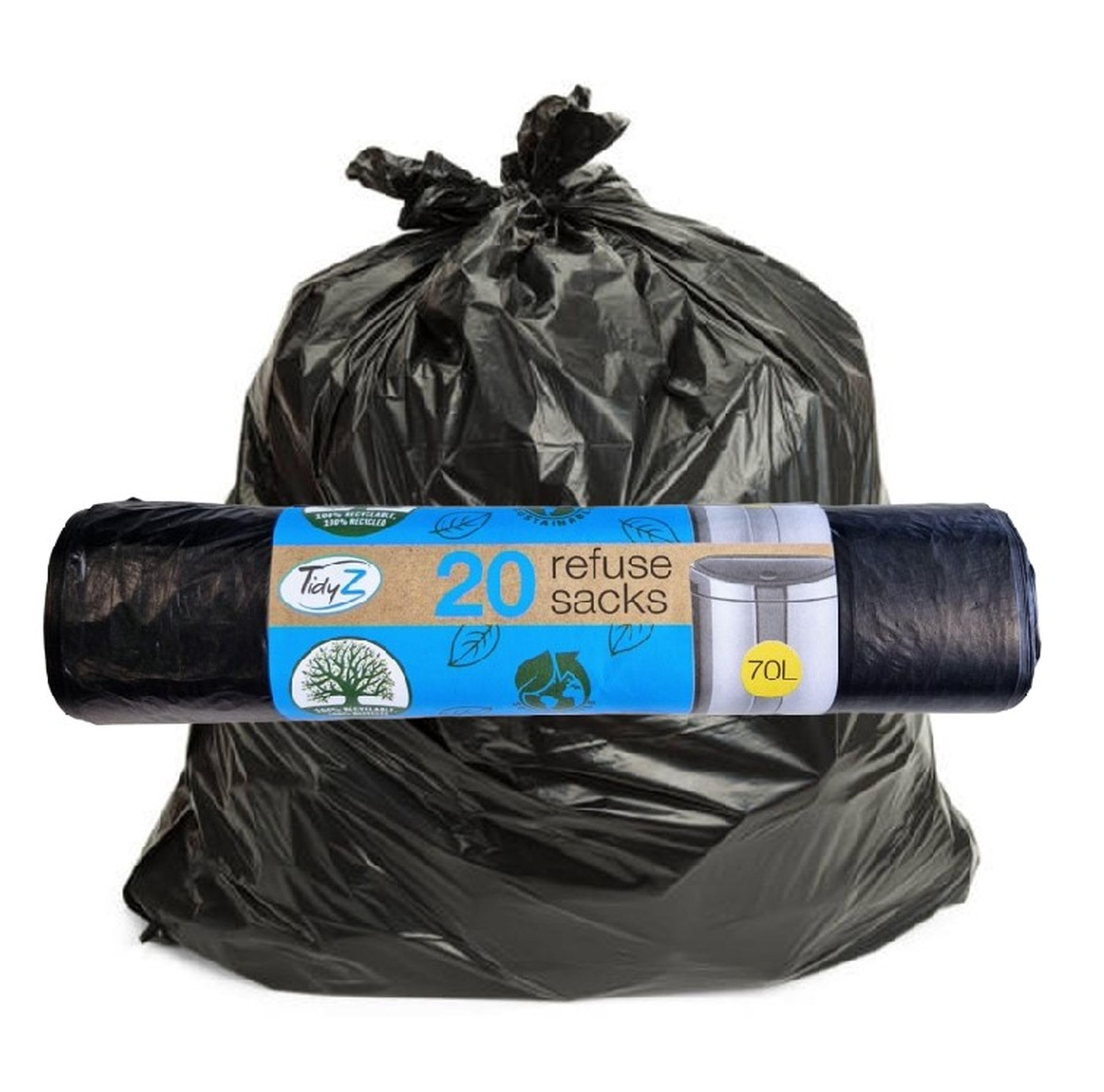 Tidyz Refuse Sack Extra Thick Roll 20