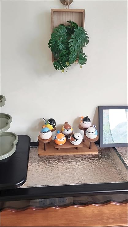 Bird Statue, Small Birds Figurine Decoration for Home Decor, Living Room, Bedroom, Office on Table, Desktop, Shelf and Cabinet