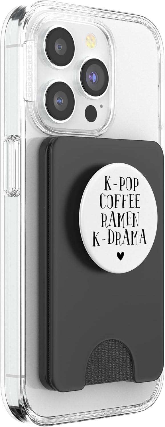Kpop Coffee Ramen K-pop Kdrama Merchandise For Daughter PopSockets PopWallet for MagSafe
