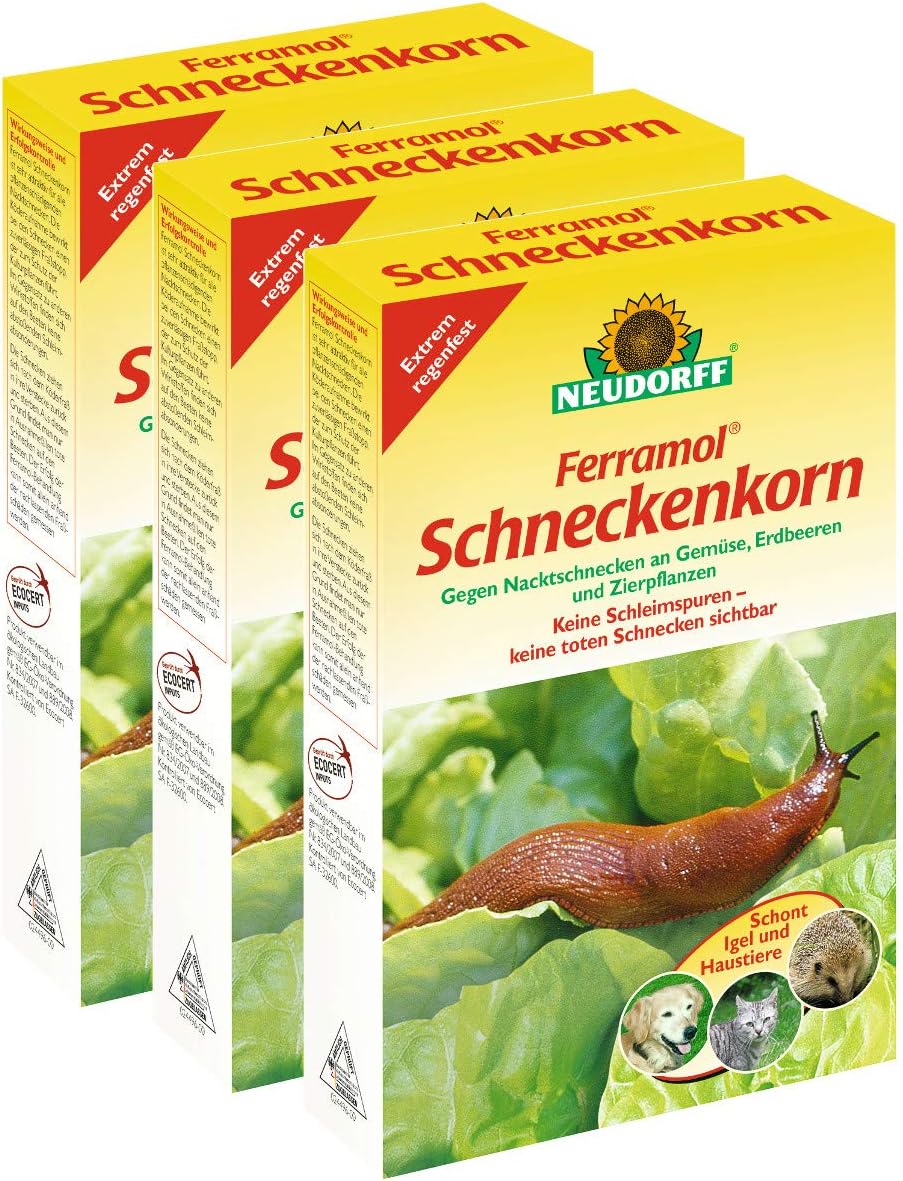 Ferramol Snail Grain Set 3 kg (3 x 1 kg)