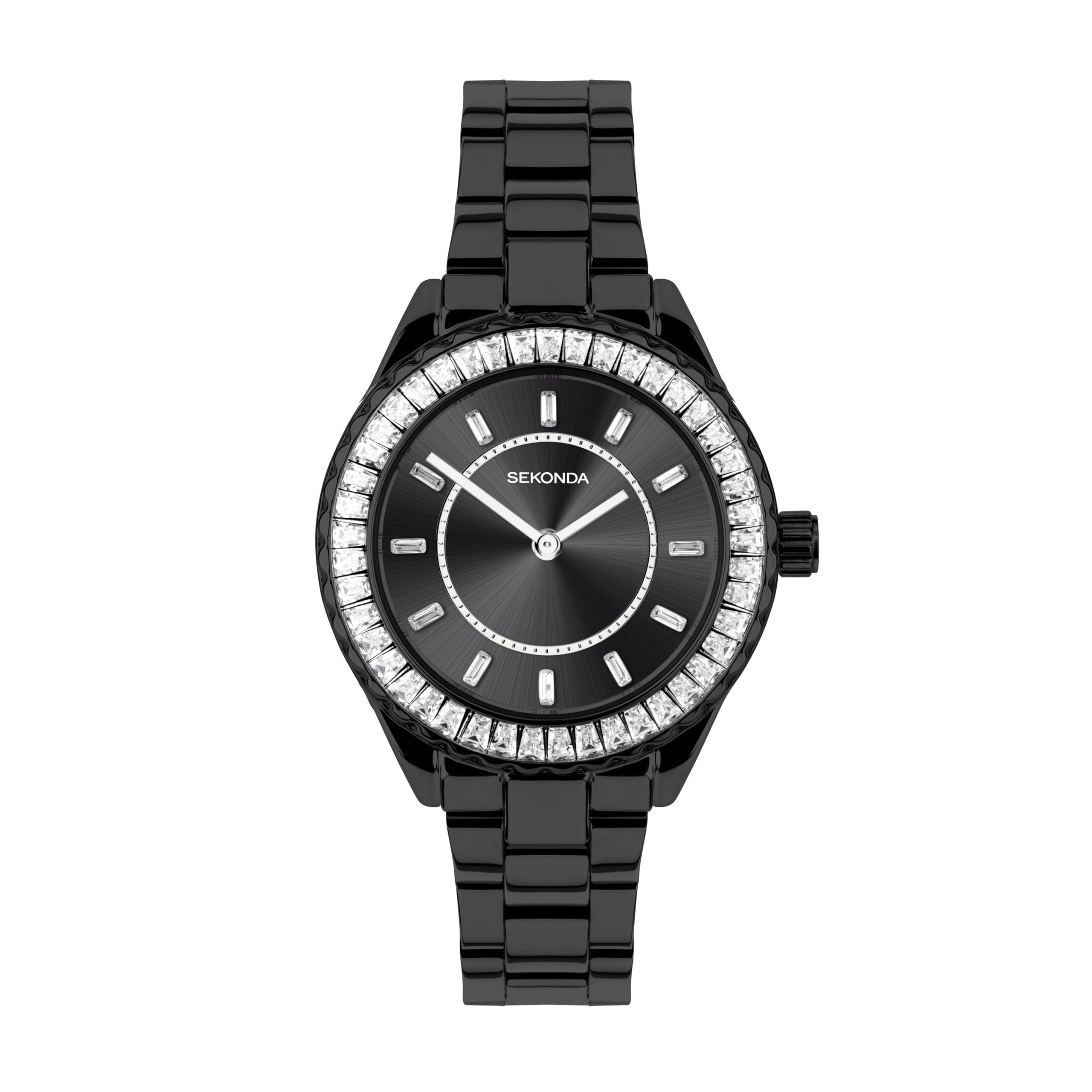 Sekonda Margot Womens Analogue Watch 34mm dial White Stainless Steel