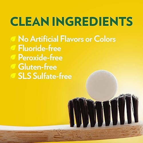 Miniatura 3 de Tabletas de pasta de dientes - Wintergreen  Tabletas de pasta de dientes Nano hidroxiapatita masticables  Sin flúor l 350 pestañas