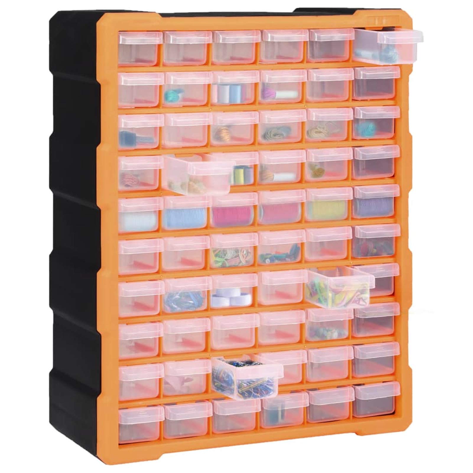 Mobile Contenitore con 60 Cassetti 38x16x47,5 cm,Articoli di ferramenta,Accessori ferramenta,Conservazione/Ordine Attrezzi,Cassette degli Attrezzi(SPU:147587)