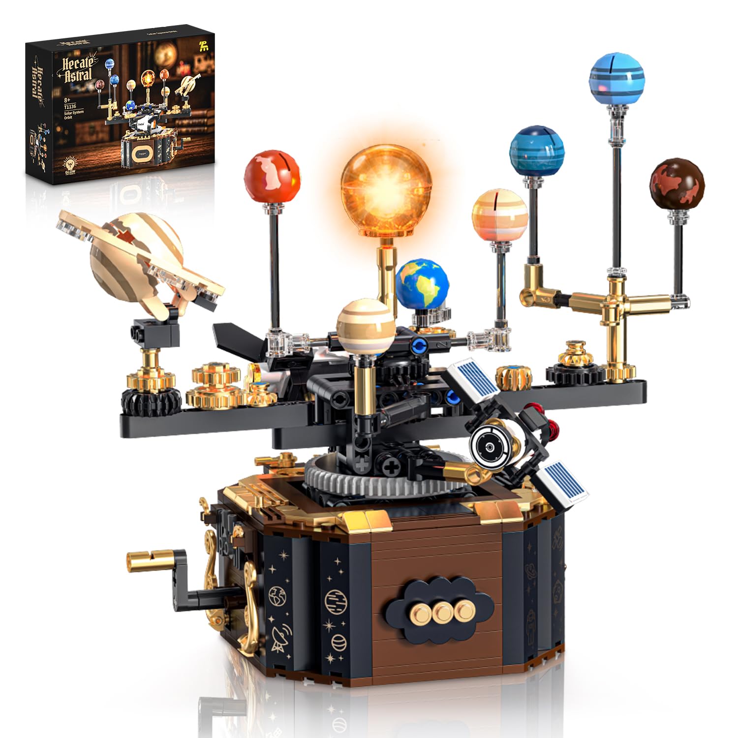 Technic Systeme Solaire Space Enfant 6 7 10 Ans, Système Solaire Espace